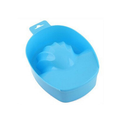 

3 Colors Nail Art Tips Hand Wash Soak Bowl Tray Polish Treatment Remover Manicure Spa ToolHand Wash Bowl Manicure Tool