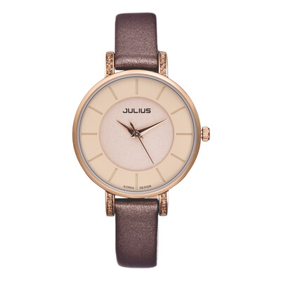 

Korean fashion trend belt female students contracted waterproof large dial couple watches a pair of quartz watches