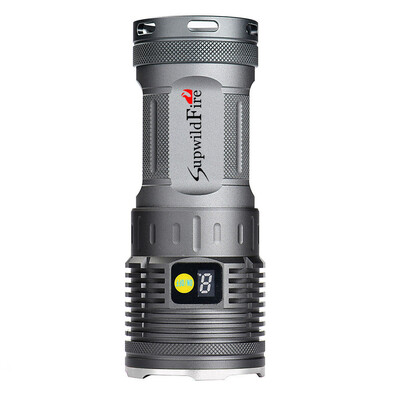 

Saidsome Supwildfire 25000LM 9 x XM- T6 LED Power & Mode Digital Display Flashlight flashlight lamp