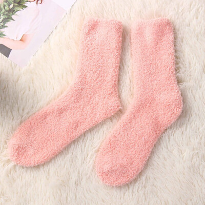 

Ladies Women Winter Warm Soft Fluffy Bed Socks Lounge Slipper Fleece Socks