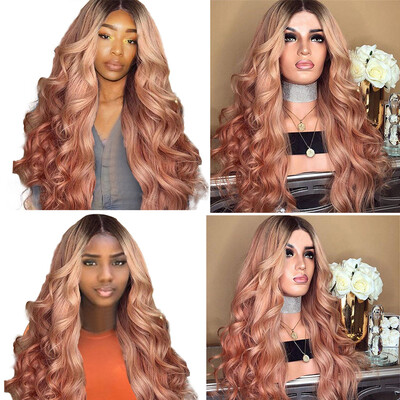 

〖Follure〗Women Black Brazilian Short Wavy Curly Parting High Temperature Fiber Wig Hair