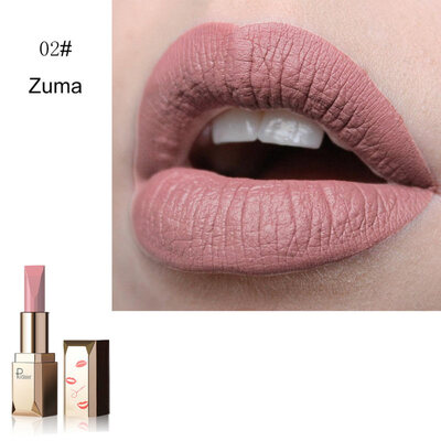 Women Long Lasting Cosmetic Matte Lipstick Lip Gloss Basic Beauty Makeup Tool