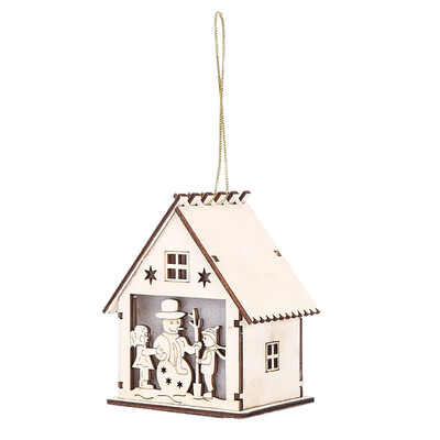 

〖Follure〗Christmas Decorations Lights Cabins Christmas Tree Decorations Ornaments Gift