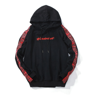 

New sweater mens hooded head Korean version of the tide student sports clothes 2018 autumn loose long-sleeved couple jacket