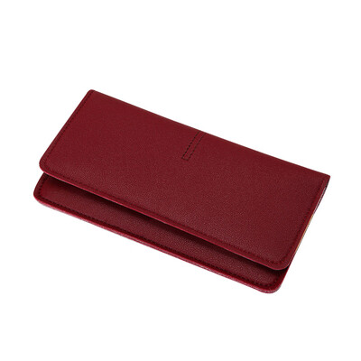 

Womens Fashion Simple Hasp Handbag Long Wallet Billfold Purse The latest women lovely wallet fashion woman wallet August22