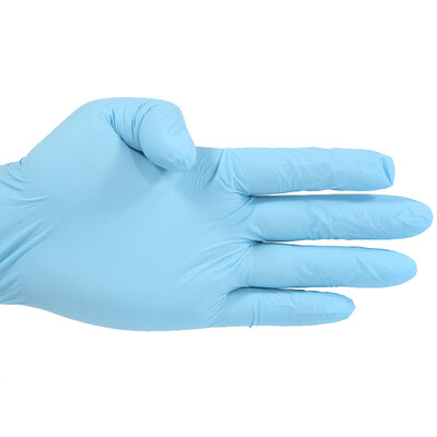 

Fuxing FX519 disposable nitrile gloves thin latex nitrile gloves labor insurance cleaning medical rubber gloves 100 boxed