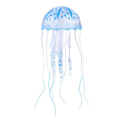 

Glowing Effect Silicone Artificial Jellyfish Fish Tank Aquarium Decoration