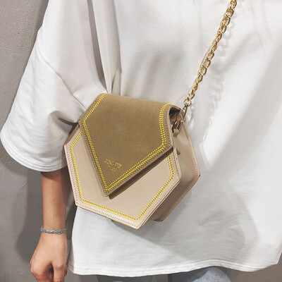 

Ins fashion Korean chain student handbag 2019 summer new style of fashion popular wild Messenger bag tide