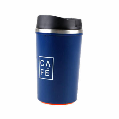 

350ml Stainless Steel Coffee Cup Car Mounted with Sucker Anti Fall Bottle