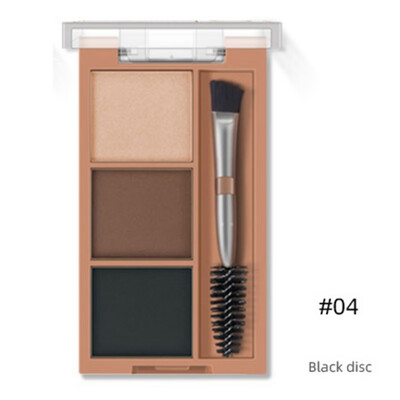 

Long-lasting Waterproof Make Up Eyebrow Shades Powder 3 Color Eye Shadow Brow Makeup Palette Pigmented Matte Eyeshadow Pallete