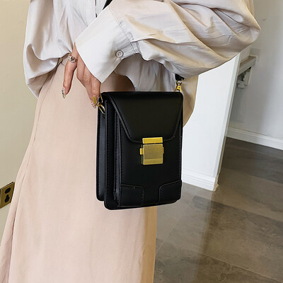 

Female bag 2019 new wild foreign phone bag summer small fresh messenger bag ins net red shoulder small bag