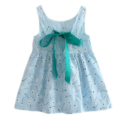 

Summer Baby Girl Cute Dress Little Kids Print Sleeveless Princess Dresses-arrival Fashion Clothing