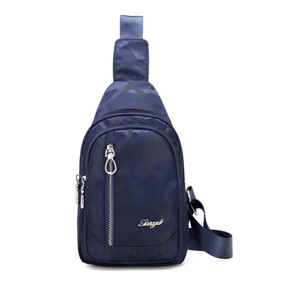 

Waterproof nylon casual breast bag lady slanting canvas single shoulder bag sport bag travel bag tide