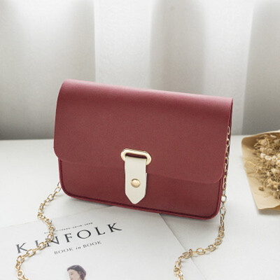 

Women Fashion Hot Sales Handbags Ladies PU Leather Shoulder Bag Evening Clutch Purse Crossbody Bag with Metal Chain Strap