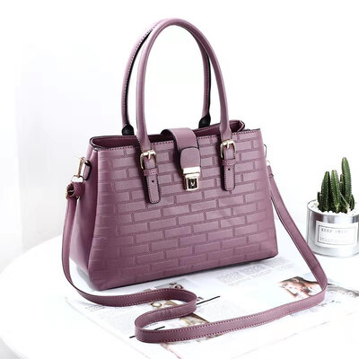 

2019 summer new European&American big bag shoulder bag simple handbag diagonal bag fashion handbag