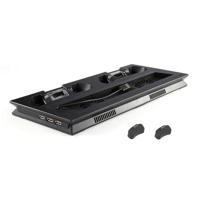 

Vertical Stand Charging Station Holder wDual Cooling Fans for PS4 SlimPro