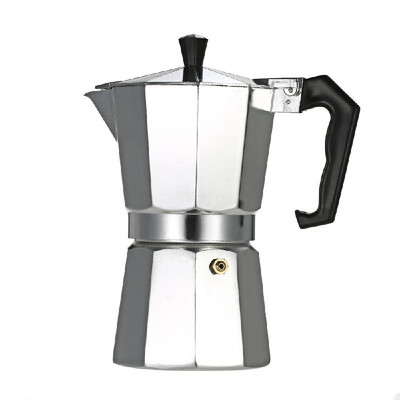 

Aluminum Espresso Percolator Coffee Stovetop Maker Mocha Pot for Use on Gas or Electric Stove