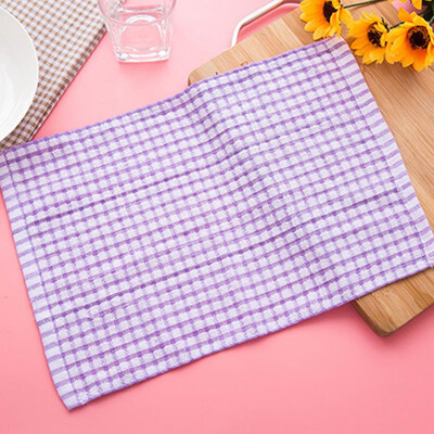 

Household Striped Towel Kitchen Dish Cloth Absorbent Cloth Cotton Terry Tea Towel