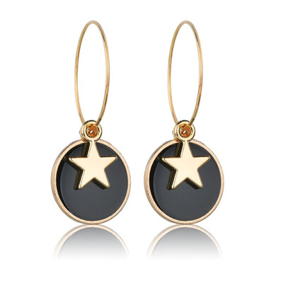 

Bohemian Cute Irregular Gold Pendant Earrings Large Girl Ears Ladies Long Pendant Earrings Party Clothing Accessories Dropship