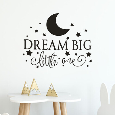 

〖Follure〗Dream Big Removable Art Vinyl Mural Home Room Decor Wall Stickers