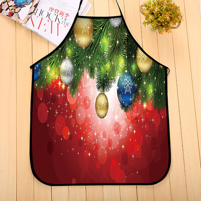 

Toponeto Christmas Decoration Waterproof Apron Kitchen Aprons Dinner Party Apron