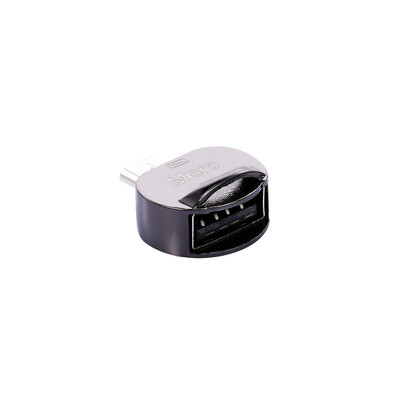 

OTG Adapter Micro USB to USB20 OTG Adapter USB Converter for SmartphoneLaptopTablet Gold