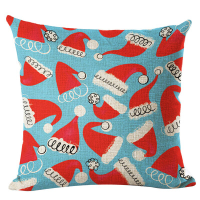 

Tailored Christmas Rectangle Cushion Cover Silk Square Pillow Case Pillowcase
