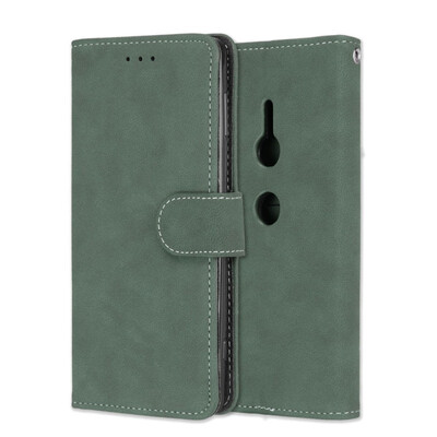 

MOONCASE Sony Xperia XZ2 Vintage Scrub 3 Card Case - Green