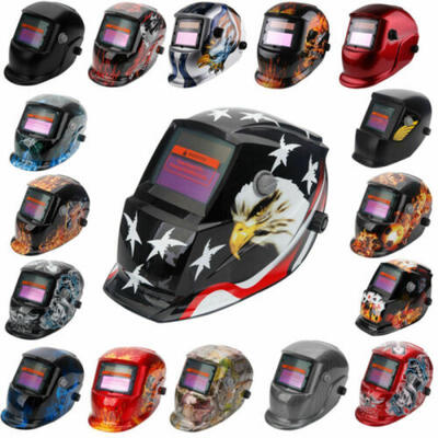 

Leopard Auto Darkening Welding Helmet Mask Welders Grinding Function Solar Power