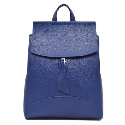 

Fashion Women PU Leather Backpack Lichee Pattern Zipper Mini School Bag