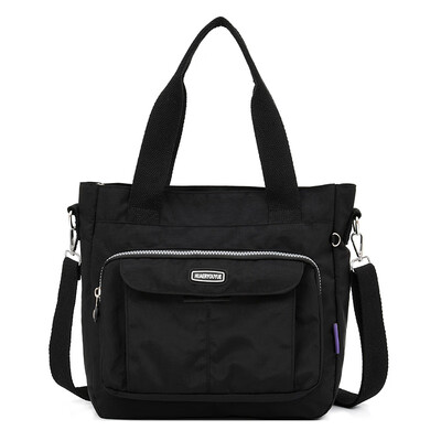 

Large capacity Oxford single shoulder canvas bag lady slanting waterproof nylon bag leisure mother bag
