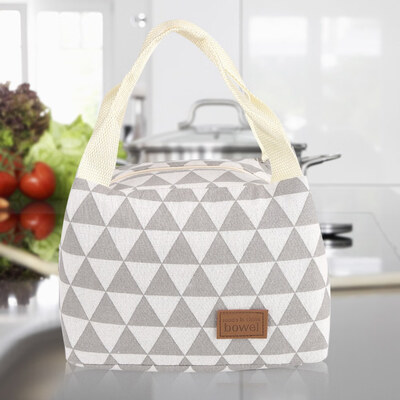 

4Types Portable Insulated Lunch Bag Tote Picnic Handbag Food Storage Container Insulated Lunch Bag Insulated Lunch Tote