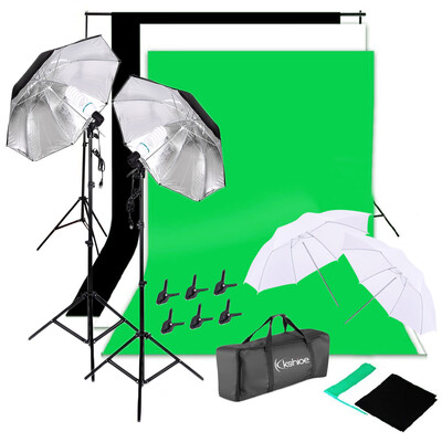 

Photo Studio Photography Kit Background Stand Non wovens Set US Standard