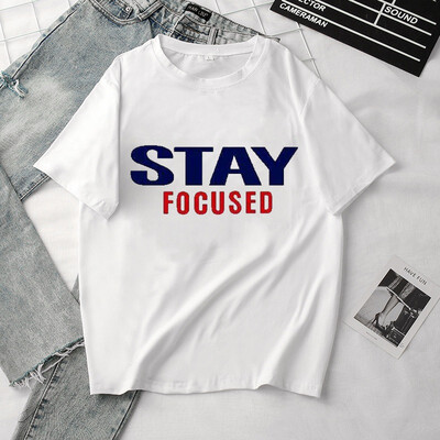 

Women T Shirt Fun Letter Printing Brand T-shirt Casual Loose Short Sleeve O Neck Female T Shirt Basic White Women Tshirt