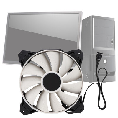 

Greensen ID-COOLING WF-12015 Water Cooler 12CM Fan 4 Line PWM Temperature Control Computer Case Fan4pin Cooling Fan CPU Cooler