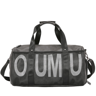 

Dry-wet Cylinder Fitness Bag Mens Training Bag Hand-held Swimming Bag One Shoulder Slant Backpack Travel