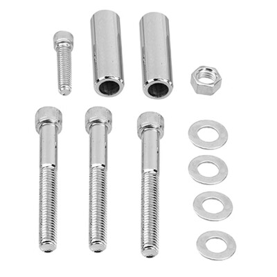 

Tailored SBC Chrome Low Mount Alternator Bracket SWP SB For Chevy 350 Short Water Pump