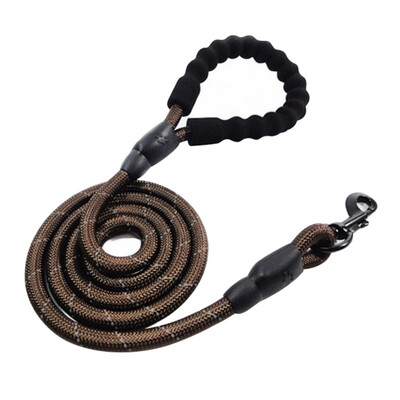 

Reflective Large Dog Leash Nylon Rope Pet Running Tracking Leashes Long Lead Dog Mountain Climbing Rope For Medium Large Big Dog