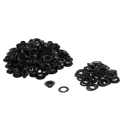 

Grommet Kit 100 Set 10mm 2 5in Inside Diameter Grommet & Gasket Setting Tool Metal Eyelets for Shoes Clothes Leather Crafts DIY