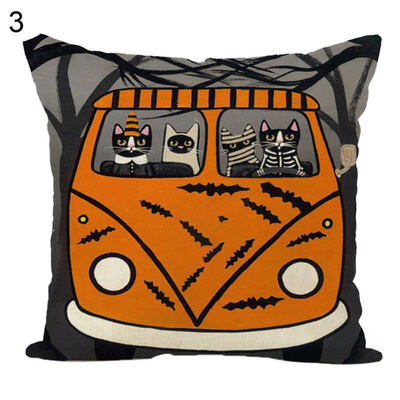 

BicycleBubble Car Soft Throw Pillow Case Cushion Cover Sofa Bed Home Decor