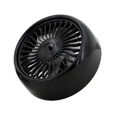 

Mini Car Fan for Air VentDashboard 3 Speeds USB Cooling Fan with Cable Built-in Colorful LED Light