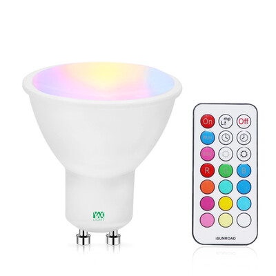 

YWXLight 5W GU10 RGB Spotlight Smart Lamp Lighting