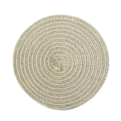 

Round Ramie Insulation Pad Placemats Coaster Home Table Mat Bowls Cup Pad