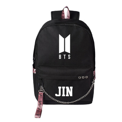 

Backpack Kpop BTS Student Backpack Usb Rechargeable Backpack School Book Travel Shoulder Bag Backpack