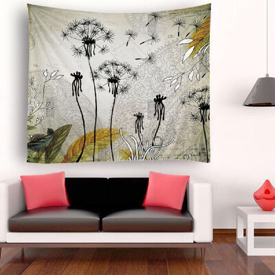 

Tapestry Wall Hanging Tree Flowers Tapestries Wall Decorative Tapestry for Bedroom Living Room Dorm 512"X591"