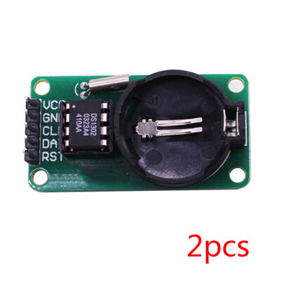 

2Pcsset High Precision RTC DS1302 Module Clock Timer Memory Board Beats for Arduino Module Board