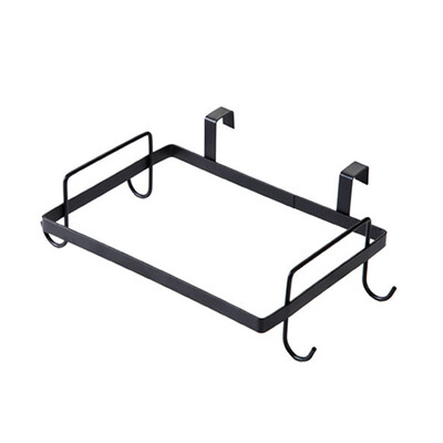 

1pcs Kitchen Cabinet Cupboard Garbage Rubbish Storage Bag Iron Rack Holder Shelf