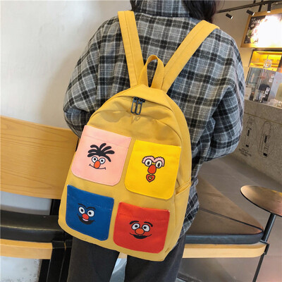

Insfeng schoolbag Girl Korean version of high school students ulzzang shoulder bag feeling junior high school Forest Department