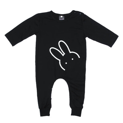 

Baby Kids Boys Girls Boss Partern Pure Cotton Romper Jumpsuit