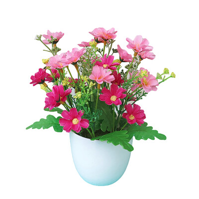 

1Pc Artificial Potted Flower Garden DIY Party Home Holiday Xmas Craft Decoration
